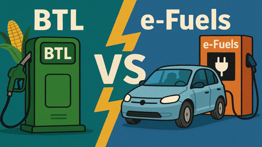 BtL vs. E-Fuels
