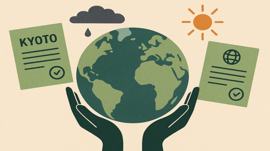 Kyotoprotokoll Pariser Klimaabkommen